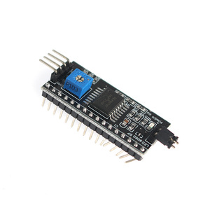 Kit modulo LCD con interfaccia 2004 IC 1602A 5V schermo blu Display caratteri moduli e Kit elettronici