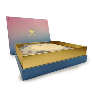 Juego de regalo de Nido de Pájaro Premium de lujo, embalaje elegante de gama alta, forro de esponja en relieve portátil para bebidas energéticas, cajas de papel - Product Image 2