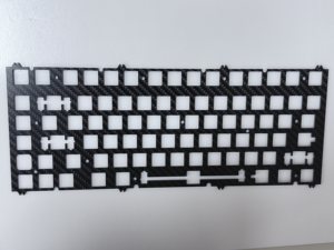 Nuevo producto Cubierta de teclado de fibra de carbono de color personalizado Teclado de fibra de carbono negro, teclado de fibra de carbono plateado - Product Image 6