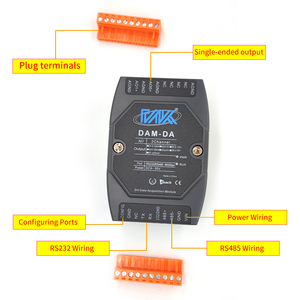 DAM-DA New 12-bit Analog <strong>Output</strong> Module 4-20ma to 485 Modbus RTU DAC Analog <strong>Output</strong> (IO) - Product Image 1