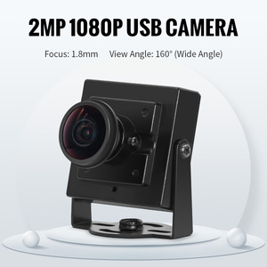 3200 F22 1080P 1.8mm 160Degree Wide Angle 2MP UVC Protocol USB2.0 Plug Play Mini HD Industrial <strong>Camera</strong> with Face Recognition - Product Image 2