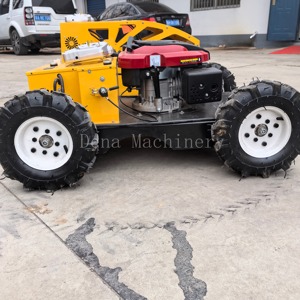 Ucuz toptan otomatik sıfır dönüş paletli bahçe için çim kesici uzaktan kumanda çim biçme makinesi - Product Image 6