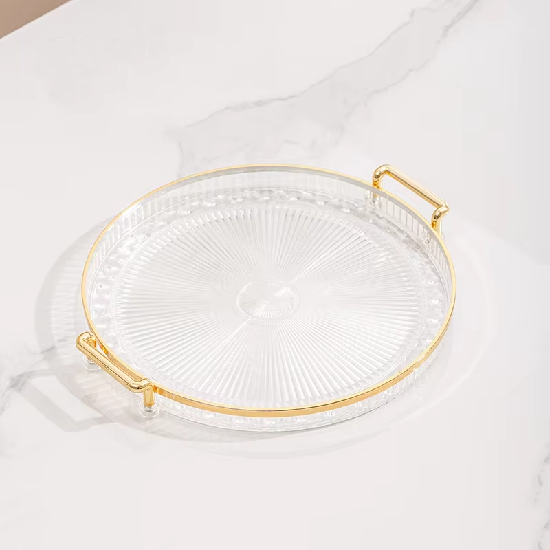 bord doré transparent