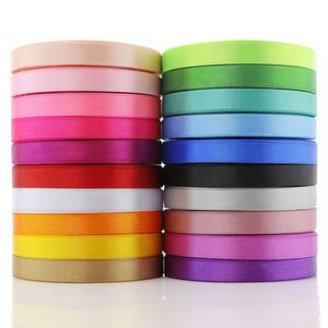 Yuena丝带工厂大库存新到货免费样品50码100码薄轻礼品包装丝带 - Product Image 5