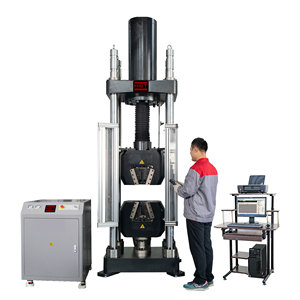 WAW-2000KN hydraulische Universal prüfmaschine Software mit Zug/Kompression/elektro hydraulische Zug prüfmaschine - Product Image 1