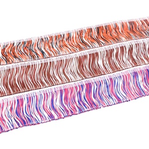แต่งขอบได้5ซม. 7cm10cm 20ซม. 30ซม. 100ซม. โพลีเอสเตอร์หลากสี - Product Image 4