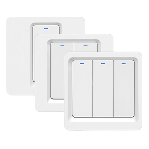 SLS EU Smart WiFi interruttore della luce per Tuya filo neutro richiesto impermeabile 10A 240V pulsante interruttore a parete durevole voce intelligente - Product Image 4