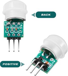 AM312ミニパイロエレクトリックPIRボディセンサーモジュールマニュアルモーション赤外線検出器IC製品タイプ - Product Image 6