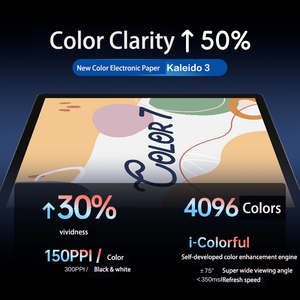 7 Inch 32G/64G Ebook E Reader 300PPI Ink Color Ebook <strong>APP</strong> Download Available Color Ebook Reader
