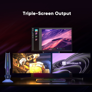 Fabrika toptan oyun PC 12th Gen InteI i7 12700H Mini PC n-vidia RTX 3050Ti 4G PCIE4.0 2xDDR4 Windows11 masaüstü bilgisayar - Product Image 3