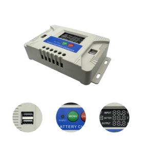 30/40/50a Controller solare completamente automatico 12v/24v PWM caricabatterie domestico universale per sistema Off-Grid 80A corrente nominale - Product Image 5