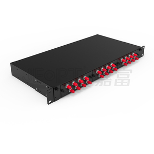 1U 19 inç raf monte ODF çelik dağıtım çerçeve kutusu 24 Fiber SC LC FC ST Simplex/dubleks portları 3G/4G ağları için uygun - Product Image 5
