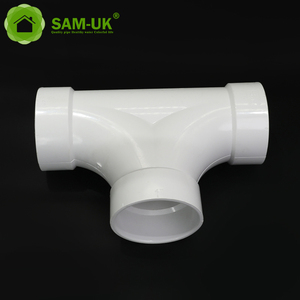 Fabricação de fábrica, material ecológico personalizado, acessórios para tubos de plástico e pvc, em T de limpeza de 2 vias - Product Image 5