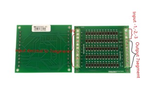 <strong>Decoder</strong> Card Decimal / 7 Segment/ Binary Positive Negative