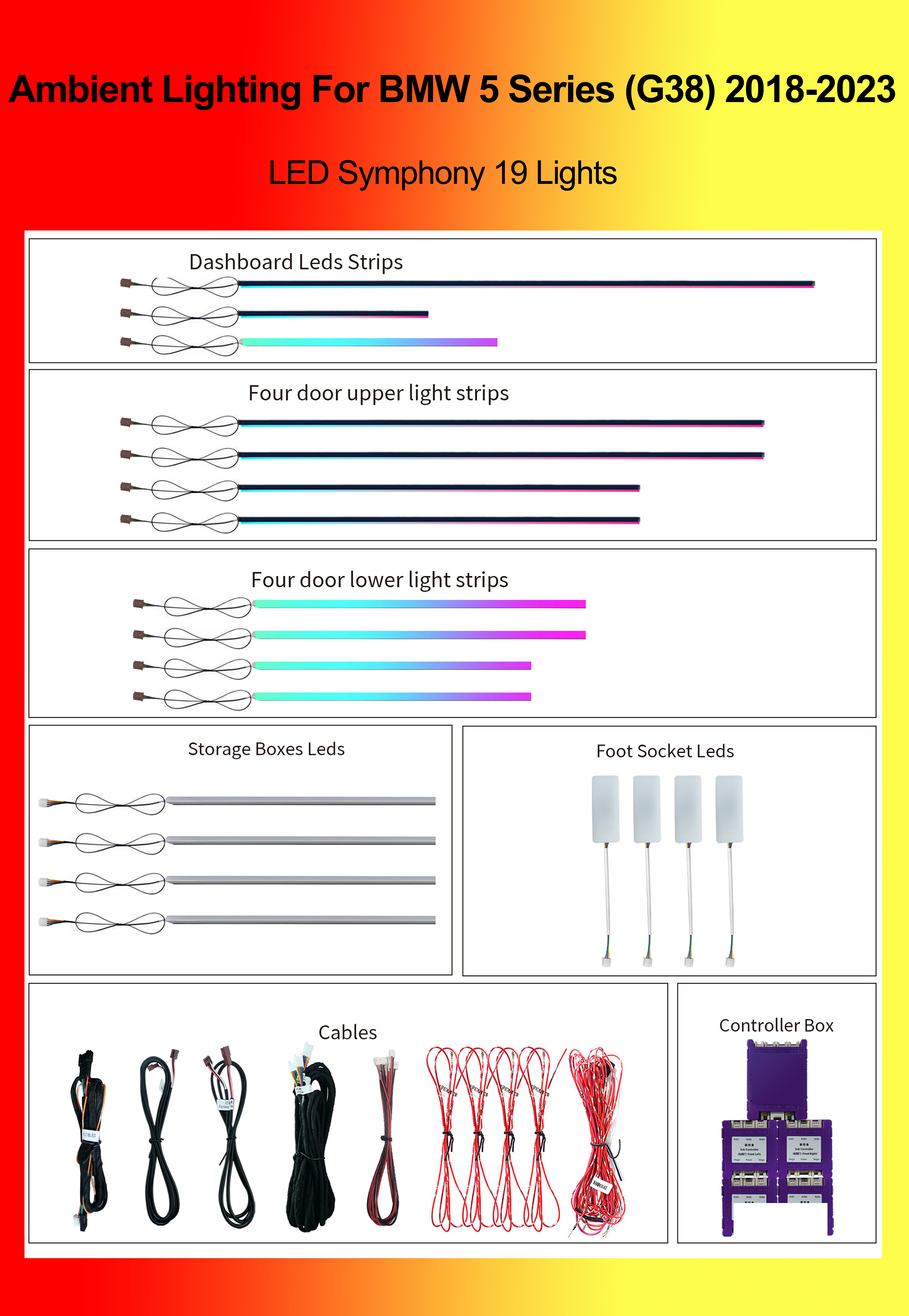 LED Symphony 19 Lights
