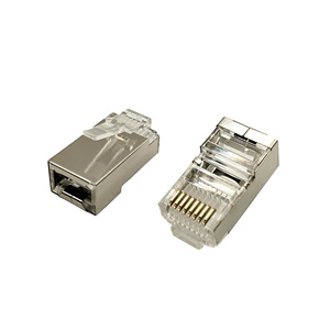 CAT5E RJ45 8P8C Male With Shield Connector - Product Image 2