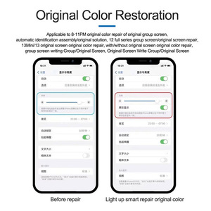 DL F210 True Tone Recovery <span class=keywords><strong>Programmer</strong></span> Für 8 ~ 13 15 15pro 14 pro max LCD Original anzeige Original Farb reparatur werkzeug