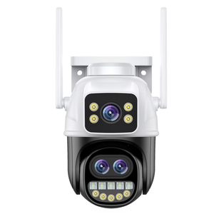 OEM ODM Triple Lens ICSEE WIFI <strong>Camera</strong> 8X Zoom Pan-Tilt 360 View Smart Human Detection Auto Tracking Home Security PTZ <strong>Camera</strong> - Product Image 4