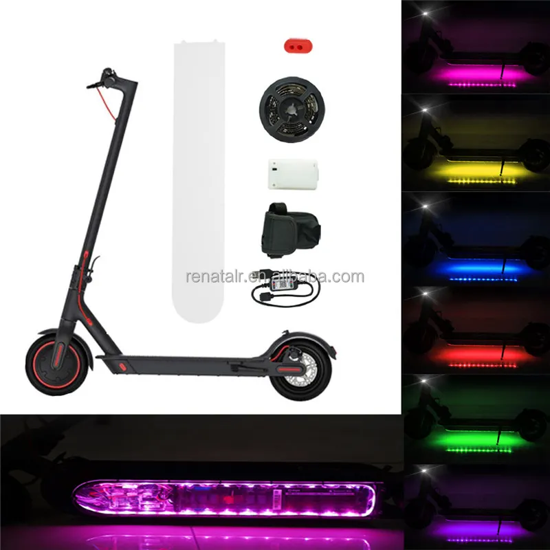 LED Strip Flashlight Bar Lamp For For Xiaomi M365 Electric Scooter Skateboard Night Light New Arrival
