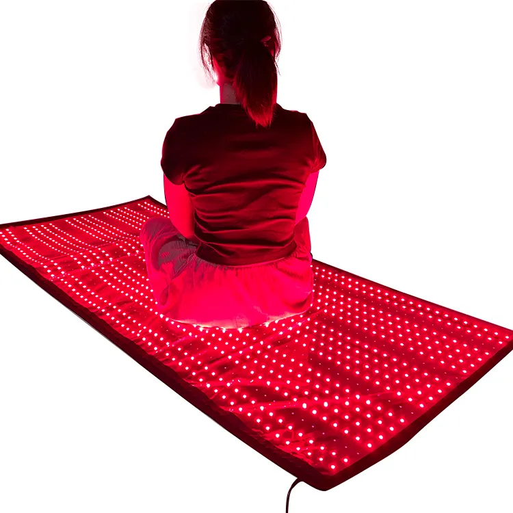 YIHONG Nova Chegada 1280pcs 660nm 850nm Luz Vermelha Mat Cobertor Terapia Para O Tratamento De Corpo Completo Home Spa Cápsula