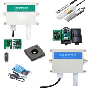 Invernadero montado en la pared IP67 o PC Monitor de temperatura y humedad ambiente Sensor 0-10V 4-20mA RS485 Transmisor - Product Image 1
