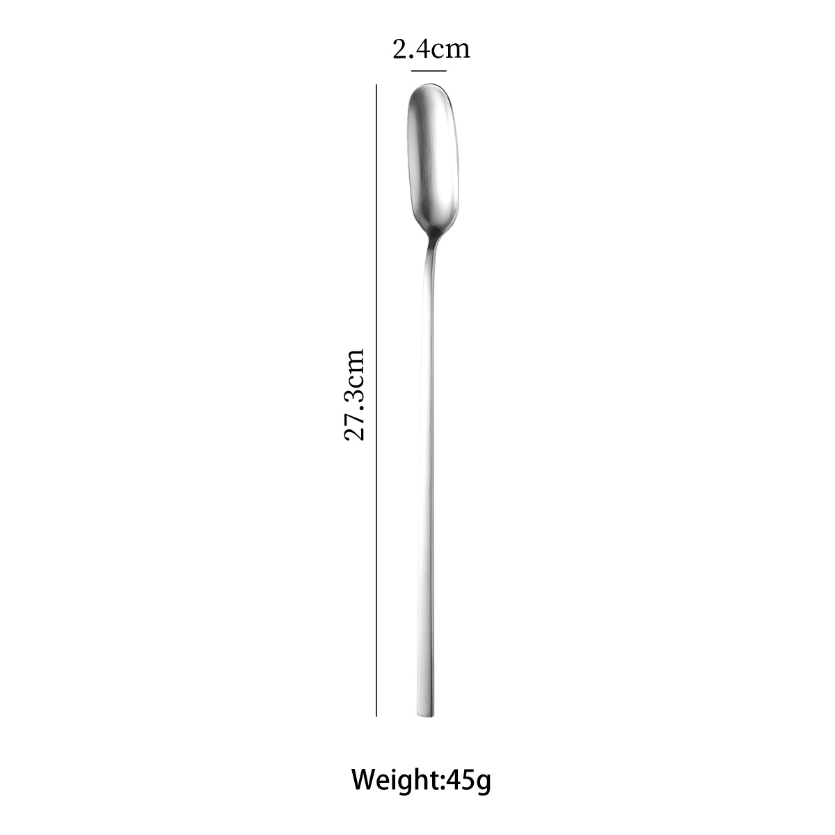 316L Korean-style mixing spoon (large)