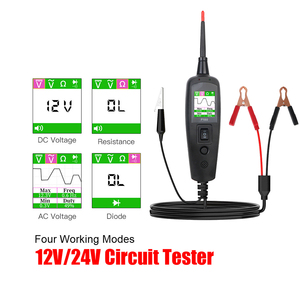 汽车电路测试仪12V/24v电气系统诊断工具电源探头套件电压/电阻测试仪