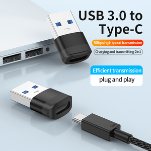 高质量C型适配器C型USB C母对USB 3.0公Otg转换器适配器