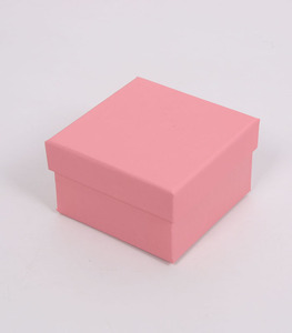 Cute Small Square Packaging Gift <strong>Box</strong> With <strong>Plain</strong> Color - Product Image 3