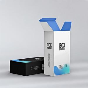 Etiket baskı beyaz kart renk kör kutu karton şeker ve kozmetik gıda ambalaj için göz farı ufuk baskı taşıma - Product Image 2