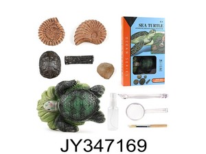 Crianças Descubra Dinossauro Arqueológico <span class=keywords><strong>Dig</strong></span> Kit Explorar Fossil Escavação Jumbo Dino Esqueleto Egg Toy Set