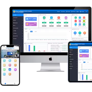La macchina di presenza della vena del palmo di riconoscimento di fronte con la visione notturna di misura della temperatura potrebbe sistema di controllo di accesso della piattaforma SDK - Product Image 2