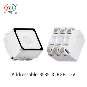 Dahili IC SMD LED 3535 5050 WS2812 piksel RGB Led kapsülleme 5V 12V 0.2W güç kırmızı mavi yeşil yüksek gerilim Epistar çip - Product Image 6