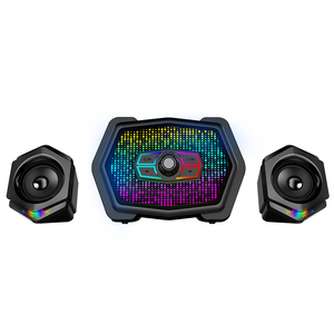 OEM Rgb luz Venta caliente activo inalámbrico MP3 ordenador sistema de cine en casa subwoofer 2,1 altavoz con BT USB FM TF - Product Image 5
