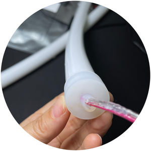 Support Customize Silicone Warm Natural Pure Cold White 20w 22mm Round Shape DC24V <strong>Led</strong> Neon 360 for Light Design Home - Product Image 5
