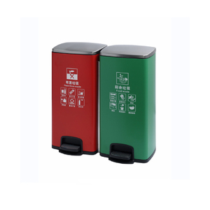 Modern <strong>Design</strong> Indoor Waste Bin 30L Rectangular <strong>Garbage</strong> <strong>Container</strong> with Cover for Office Kitchen Hotel Garden Use - Product Image 2