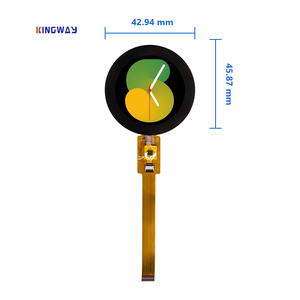 1,6 Zoll runder Kreis Bildschirm Rundheit kreisförmige Schnittstelle runder Lcd-Display Tft-Bildschirmmodul mit Abdeckung Glas - Product Image 2