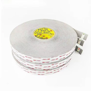 Kalıp kesim 3m <span class=keywords><strong>4926</strong></span> <span class=keywords><strong>VHB</strong></span> çift taraflı akrilik köpük bant, hava koşullarına dayanıklı ve titreşime dayanıklı, 0.4mm kalınlık