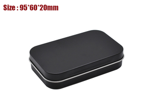 Rectangle <strong>Hinged</strong> Lid Metal Tin <strong>Box</strong> for Sale - Product Image 3