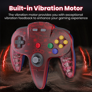 Interruptor sem fio atualizado Controlador Online GamePad + 2.4G Receptor USB para <span class=keywords><strong>Switch</strong></span> <span class=keywords><strong>Switch</strong></span> 2 PC MAC Raspberry Pi w Rumble Pak,2PCS - Product Image 4