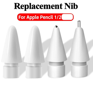 Apple Pencil 12スペアペン先セット用ペンシルチップキットiPencil1および2用の細い先端の耐摩耗性の交換用スタイラスペンチップ - Product Image 2
