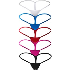 性感迷你女式丁字裤加大码低腰微G弦女童内裤XXL - Product Image 1