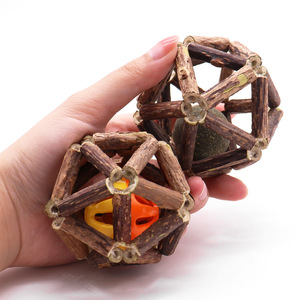 Low MOQ Factory Direct Interactive <strong>Cat</strong> Toy Ball with Bell Gall Fruit <strong>Catnip</strong> Silvervine Matatabi Stick Natural Teeth <strong>Cat</strong> Chew Toy - Product Image 2