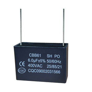 CBB61 1Uf 1.5Uf 2Uf 2.5Uf 3Uf 3.5Uf 4Uf 4.5Uf 250V 400V 450V 630V起动风扇电容器 - Product Image 5