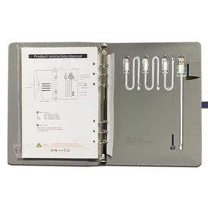 עסק מותאם אישית שנה חדשה מתנה ערכת notepad pavבנק עם כונן הבזק עט a5 עור קידום עור יומן ומן lורק