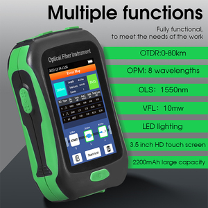 COMPTYCO AUA-16U/16A Optical Time <strong>Domain</strong> Reflectometer 80KM Multifunctional Online <strong>Testing</strong> 1550nm Optical Fiber Tester Mini OTDR - Product Image 3