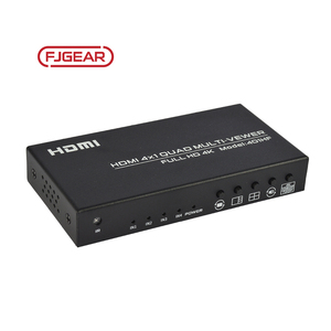 FJGEAR好4端口HDMI 4*1四路多查看器，带遥控hdmi视频无缝切换 - Product Image 3