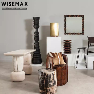 WISEMAX现代乡村复古入口桌窄木桌控制台客厅入口走廊装饰控制台桌 - Product Image 4