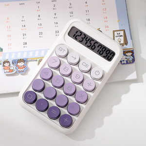 Портативный 10-значный калькулятор с механической клавиатурой - Product Image 3