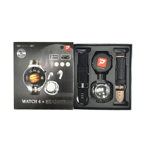 2025 D21 Smart Watch 4 cuffie 2 in 1 Set 2 cinturino 1.52 "BT chiamata battito cardiaco Sport Smart Watch con auricolari - Product Image 3